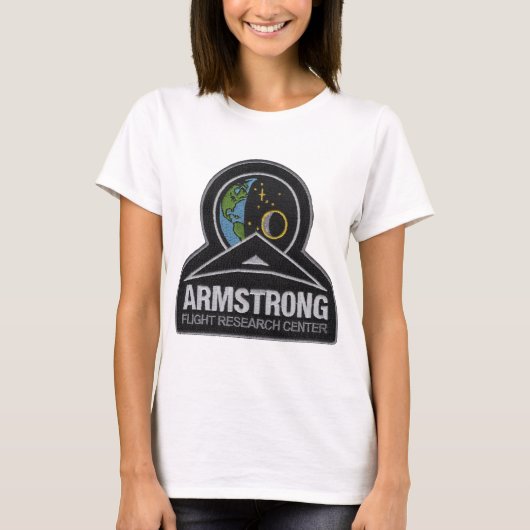 T-shirt Centre de recherches de vol d'Armstrong de la NASA (Devant)