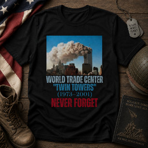 T-shirt Centre mondial du commerce (1973–2001) "Tours jume