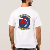 T-shirt Centre naval d'essai d'air (Dos)