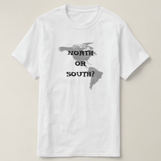 T-shirt Centre Nord ou Sud (Design devant)