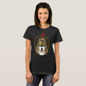 T-shirt Centurion Alaskan Malamute Ancient Rome Roman Empi (Devant entier)