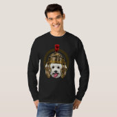 T-shirt Centurion Bichon Frise Ancient Rome Roman Empire D (Devant entier)