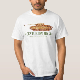 T-shirt Centurion MK 3 Tank British MBT de guerre froide