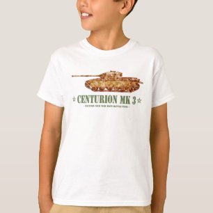 T-shirt Centurion MK 3 Tank British MBT de guerre froide