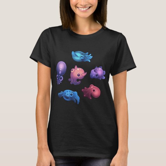 T-shirt Céphalopodes (Devant)