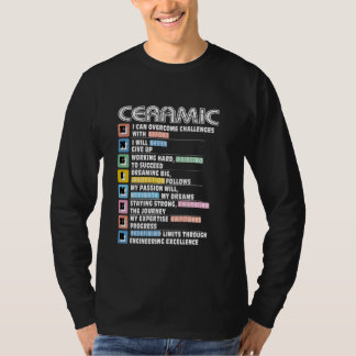 T-shirt Ceramic Engineer Motivacional