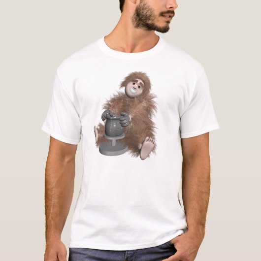 T-shirt Ceramicist hirsute (Devant)