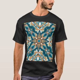 T-shirt Céramique cachemire vintage : imprimé oriental.