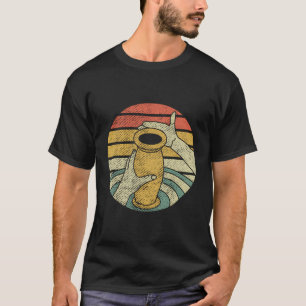 T-shirt Céramique Retro Kiln Poterie