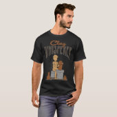 T-shirt Céramiques en argile Whisperer Potter en grès Pott (Devant entier)
