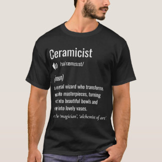 T-shirt Céramiste drôle