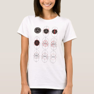 T-shirt Cercle avec katabami à l'épée