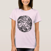T-shirt Cercle celtique affligé (Devant)