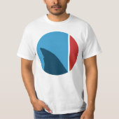 T-shirt cercle d'ailerons (Devant)