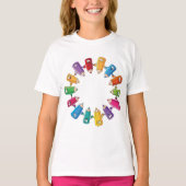 T-shirt Cercle De Crayons (Devant)