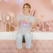 T-shirt Cercle de la typographie de l'amitié