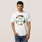T-shirt Cercle de la vie (Devant entier)