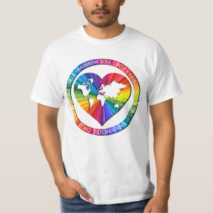 T-shirt Cercle de l'Âme Arc-en-Ciel