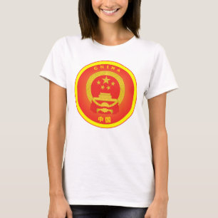T-shirt Cercle de l'emblème national chinois