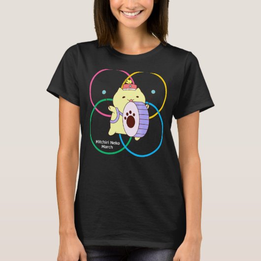 T-shirt Cercle de mars Mitchiri Neko4 (Devant)