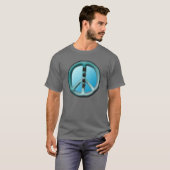 T-shirt cercle de paix (Devant entier)