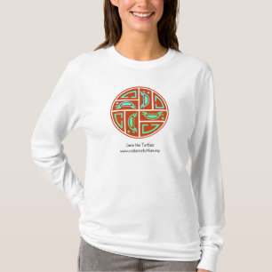T-shirt Cercle de tortue de mer de la vie