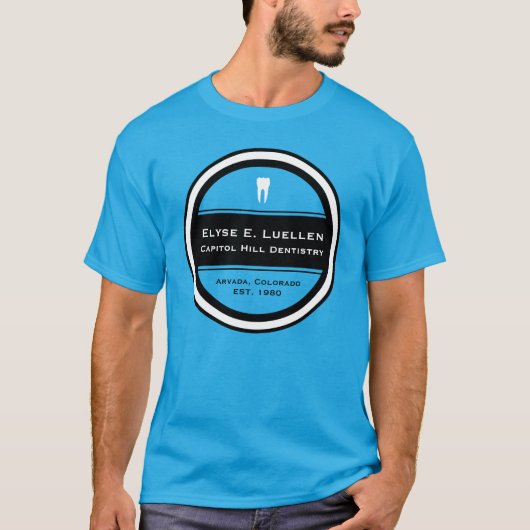 T-shirt Cercle dentaire personnalisable (Devant)