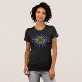 T-shirt cercle d'étoiles (Devant entier)