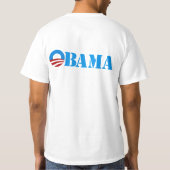 T-shirt Cercle d'OBAMA (Dos)