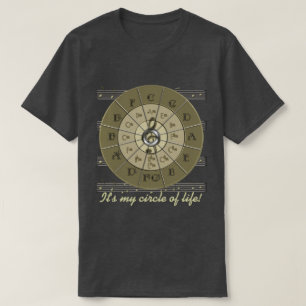 T-shirt Cercle d'or de Deco de cinquièmes