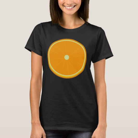 T-shirt Cercle d'orange. (Devant)