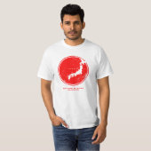 T-shirt cercle du Japon d'aide (Devant entier)