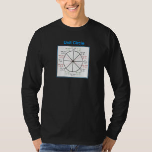 T-shirt Cercle d'unité de mathématiques pédagogiques (V2)