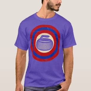 T-shirt Cercle en pierre de curling