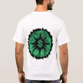 T-shirt Cercle Étoile verte (Dos)