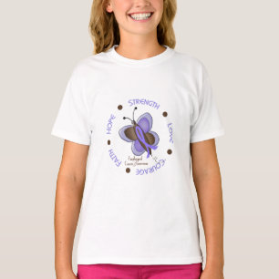 T-shirt Cercle inspiré du papillon 2 oesophagiens de
