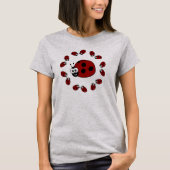 T-shirt Cercle LadyBug (Devant)