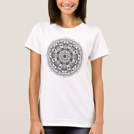 T-shirt Cercle Mandala (Devant)