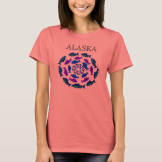 T-shirt Cercle Saumon de l'Alaska