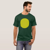 T-shirt Cercle simple - Banane (Devant entier)