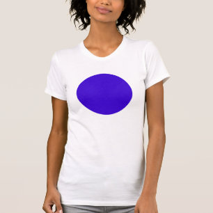 T-shirt Cercle simple - Bleu profond