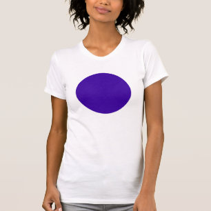 T-shirt Cercle simple - Bleu tempête