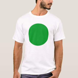 T-shirt Cercle simple - Vert herbe