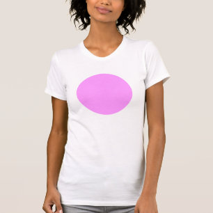 T-shirt Cercle simple - Violet clair