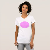 T-shirt Cercle simple - Violet clair (Devant entier)