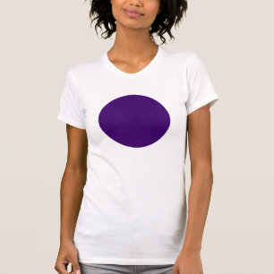 T-shirt Cercle simple - Violet profond