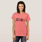 T-shirt cercles chauds (Devant entier)