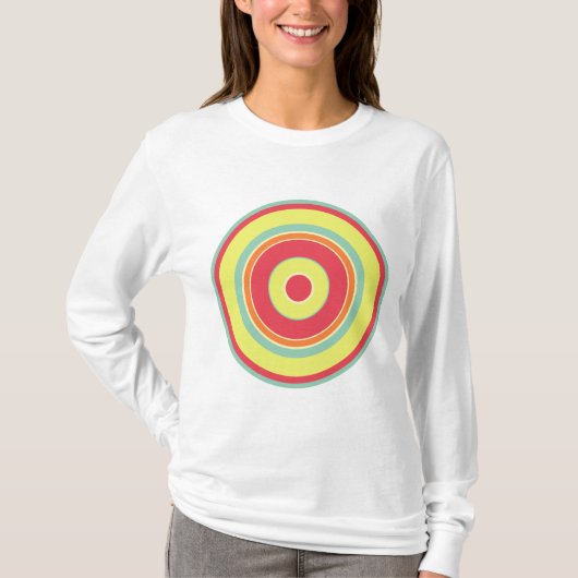 T-shirt Cercles colorés 01 (Devant)