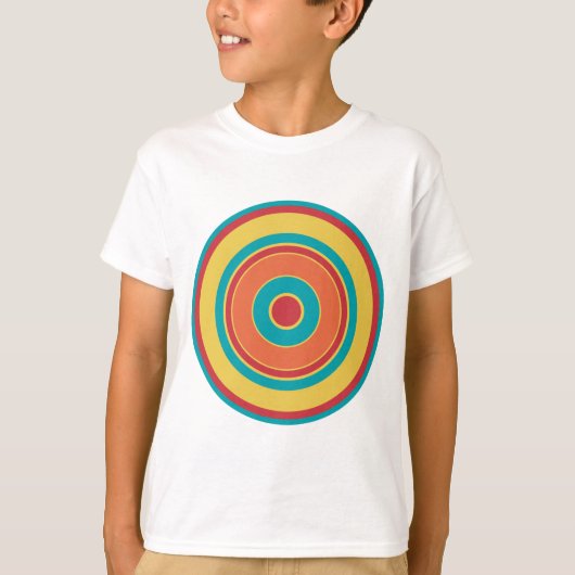 T-shirt Cercles colorés 05 (Devant)