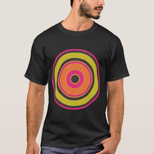 T-shirt Cercles colorés 06 (Devant)
